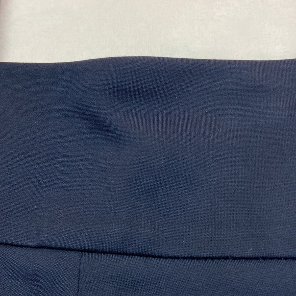 Tommy Hilfiger Navy Blue Pull-on Dress Trouser Skinny Leg Rayon/Nylon/Elastane - Picture 7 of 11